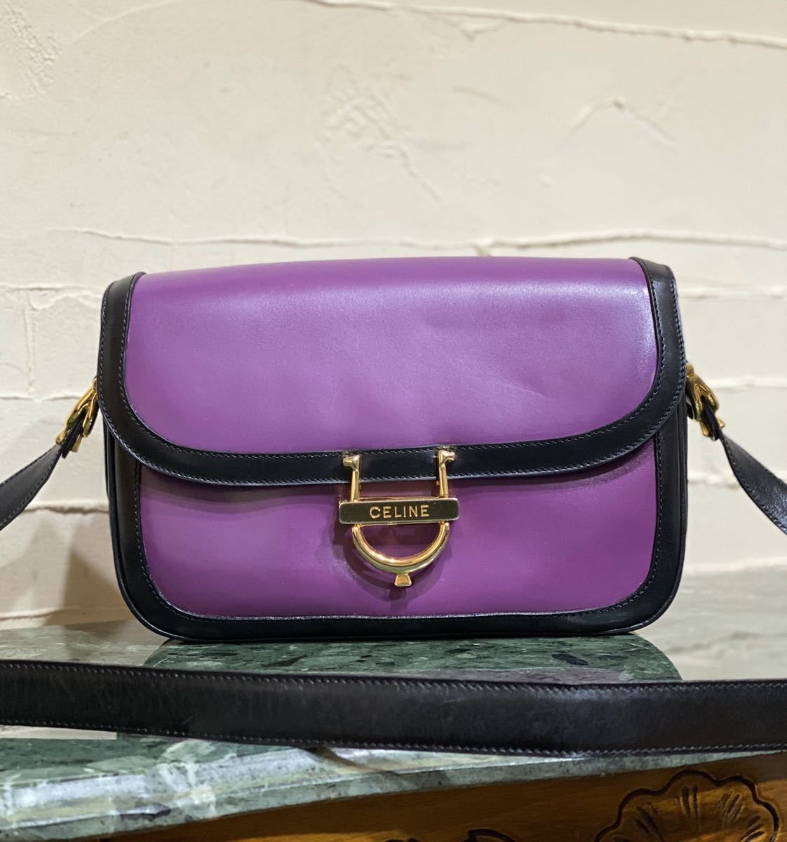 やや傷や汚れあり】激レア 良品 希少カラー OLD CELINE やや傷や汚れあり】激レア 良品 希少カラー OLD CELINE