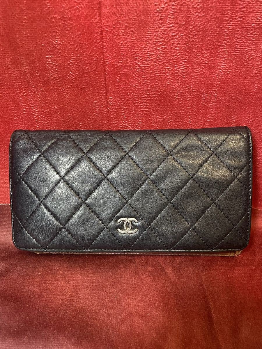 傷や汚れあり】S スーパージャンク シャネル 長財布の古着・中古ハイ