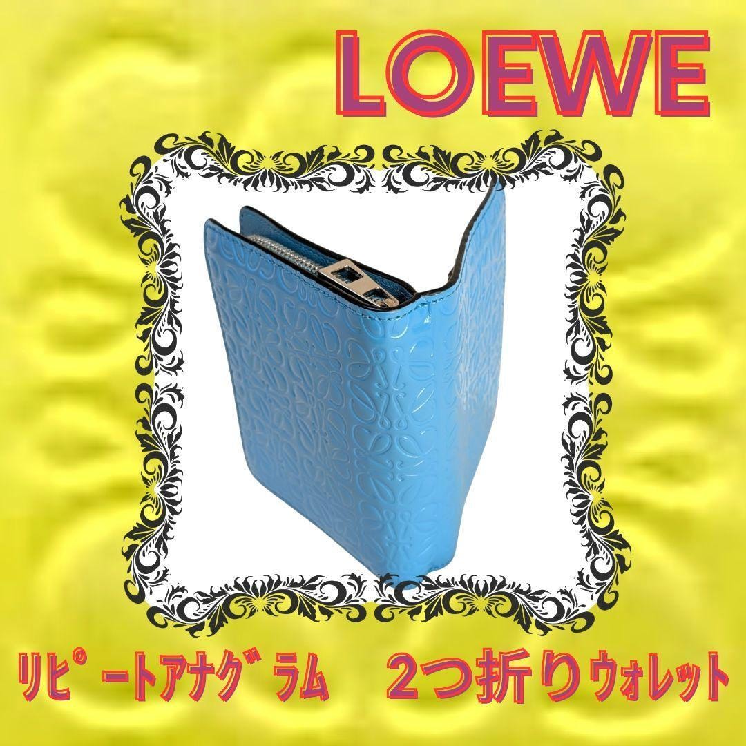 LOEWEロエベ　千と千尋の神隠し カオナシ スリムジップ ウォレット ロエベ x 千と千尋の神隠し カオナシ スリム ジップ バイフォールド