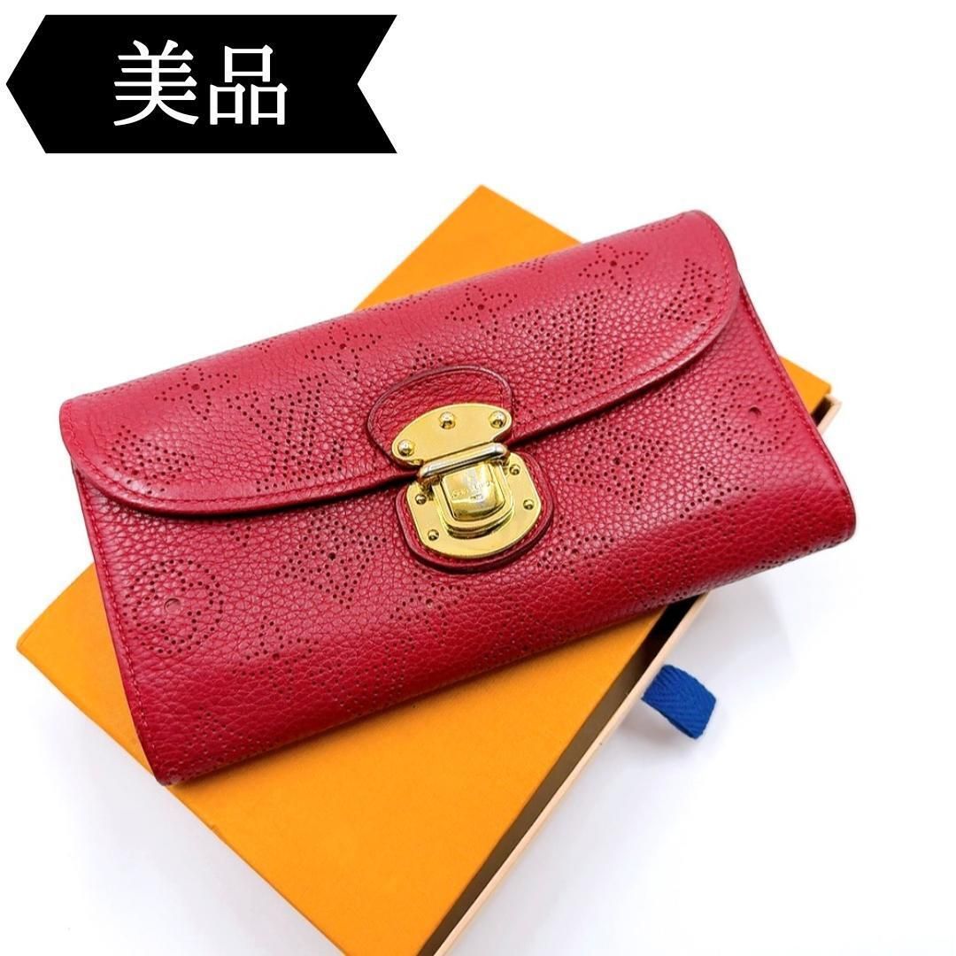 目立った傷や汚れなし】◇ルイヴィトン◇M93762/マヒナ/ポルトフォイユ 