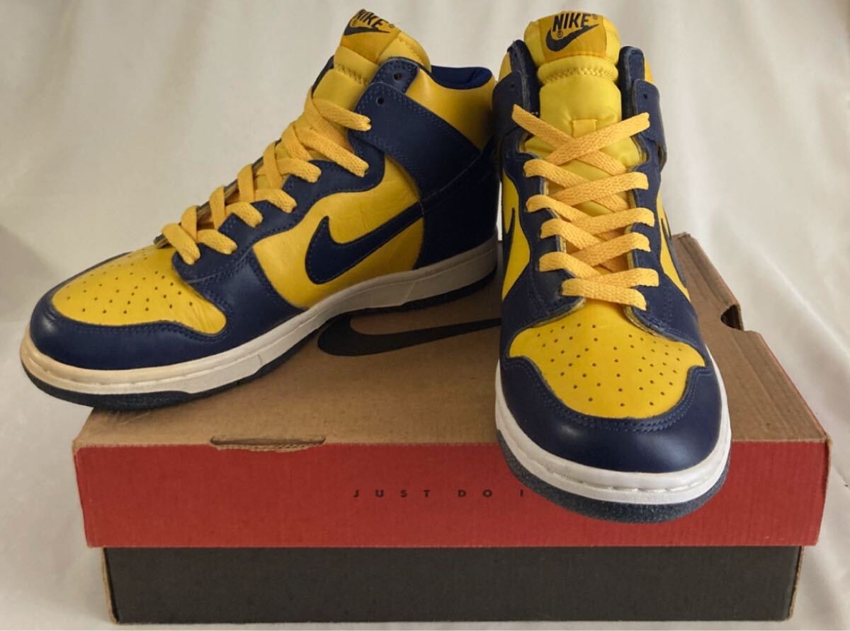 【未使用】1999年箱付きデッドストックNIKE DUNKHIGH LE 1999 26.0㎝