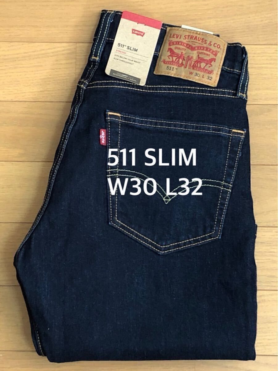 Levi's 511 w32 l32 リーバイス LEVI's 511 Jeans Men's W32/L32 Slim Fit Faded Whiskered Blue