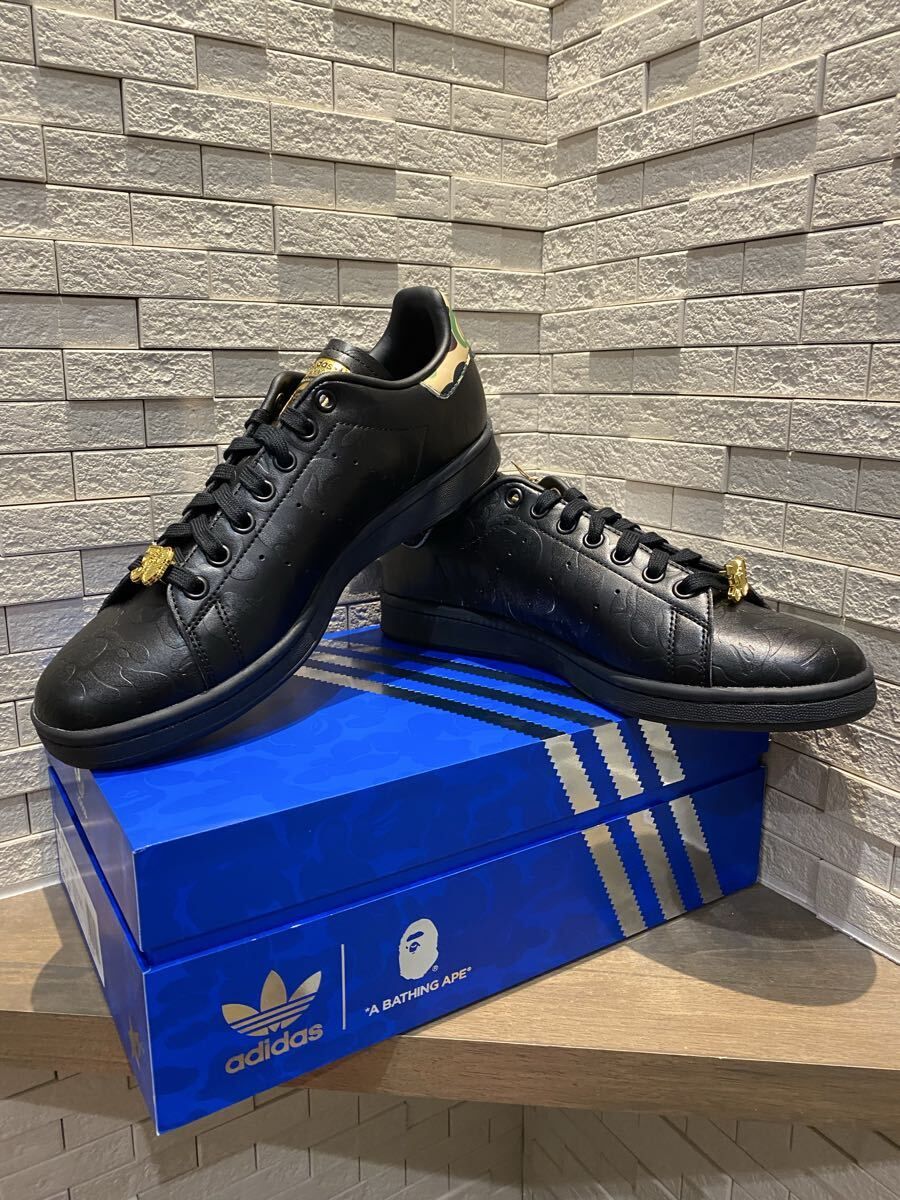 スタンスミス adidas シューズ　エイプコラボ