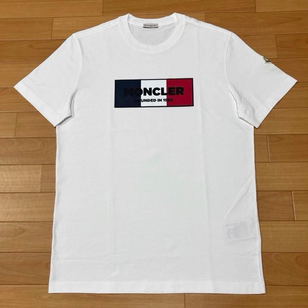 B (目立った傷や汚れなし)】新品同様☆最新 モンクレール Tシャツ