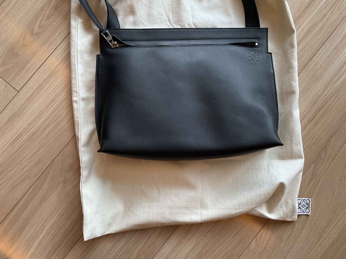 B (目立った傷や汚れなし)】極美品 LOEWE ロエベ ハラコ レオパード 