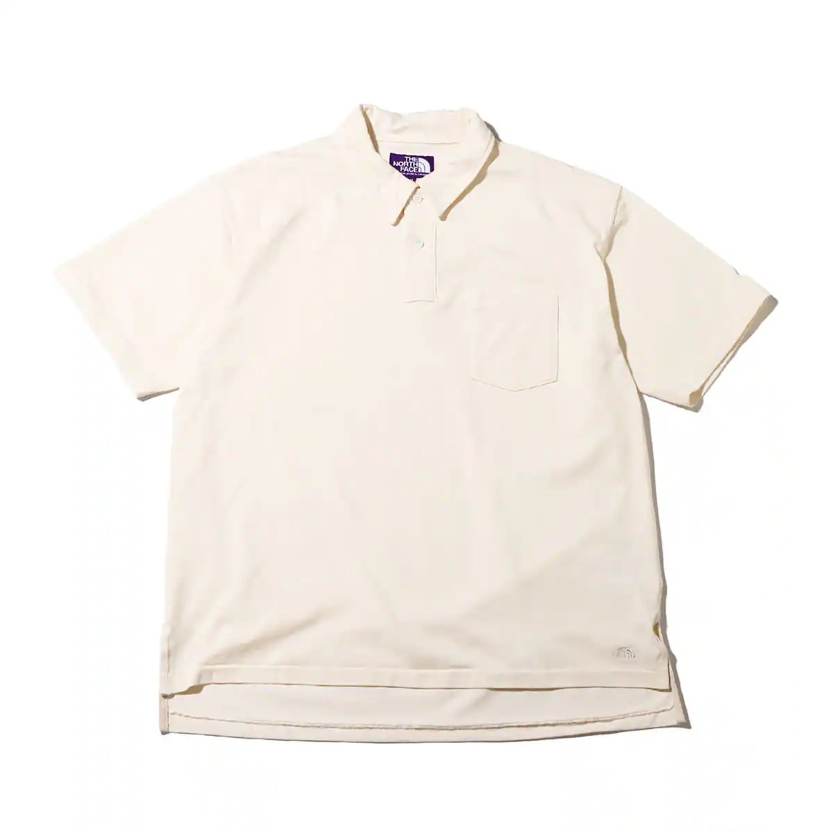 THE NORTH FACE PURPLE LABEL Field H/S Big Polo Ivory ノースフェイス パープルレーベル ポロシャツ
