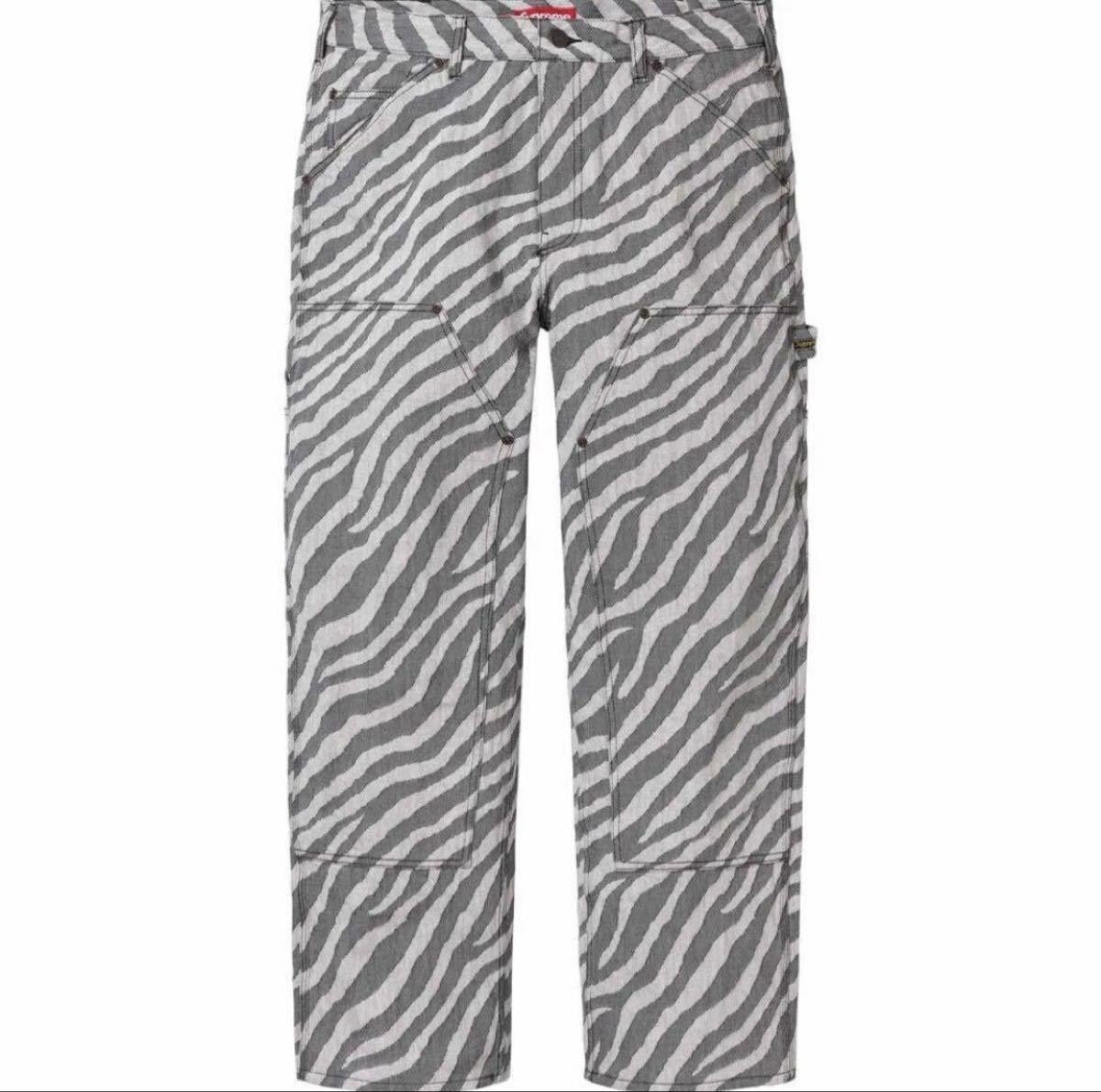Supreme Double Knee Painter Pant zebra34