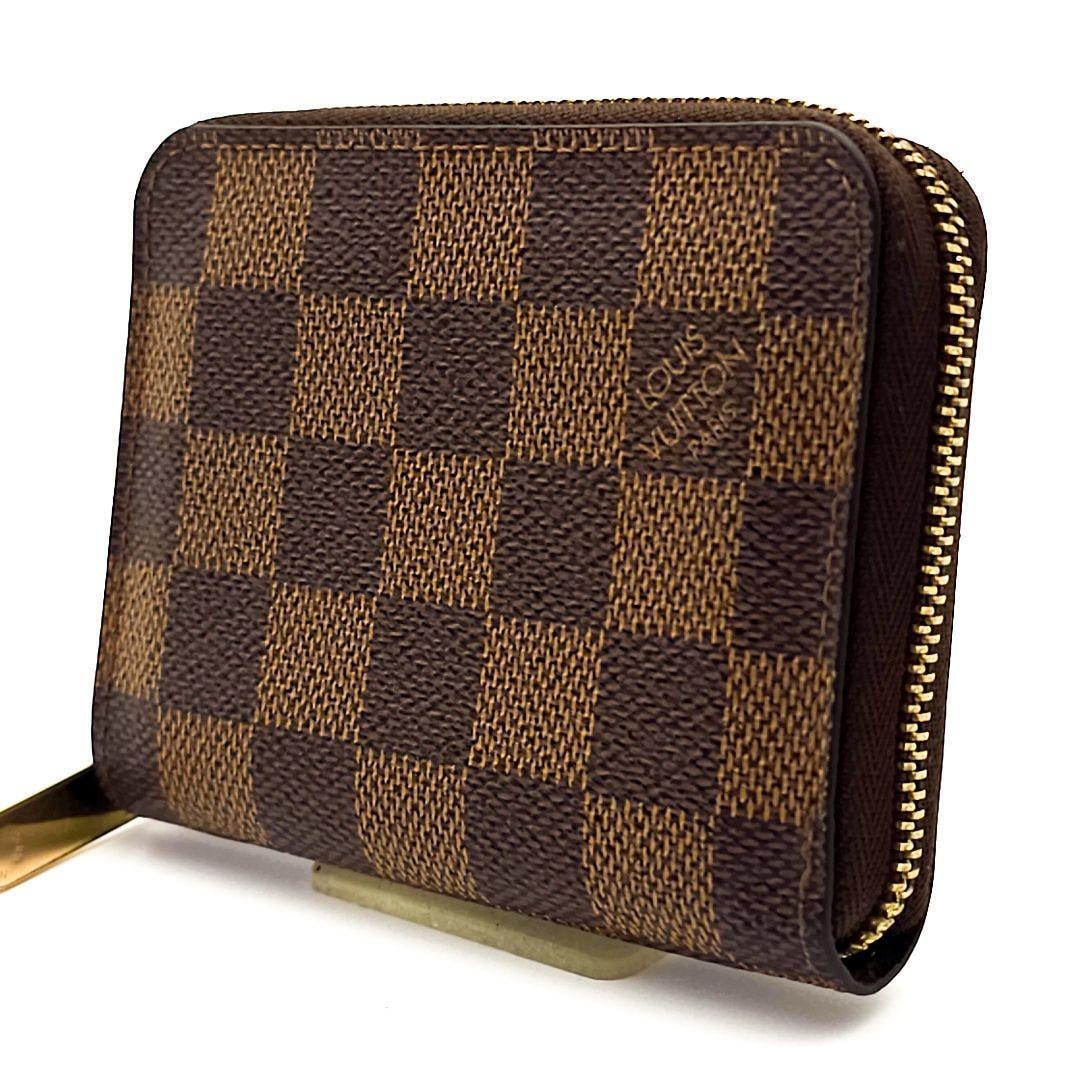 目立った傷や汚れなし】ルイヴィトン ジッピー コインパース ダミエ