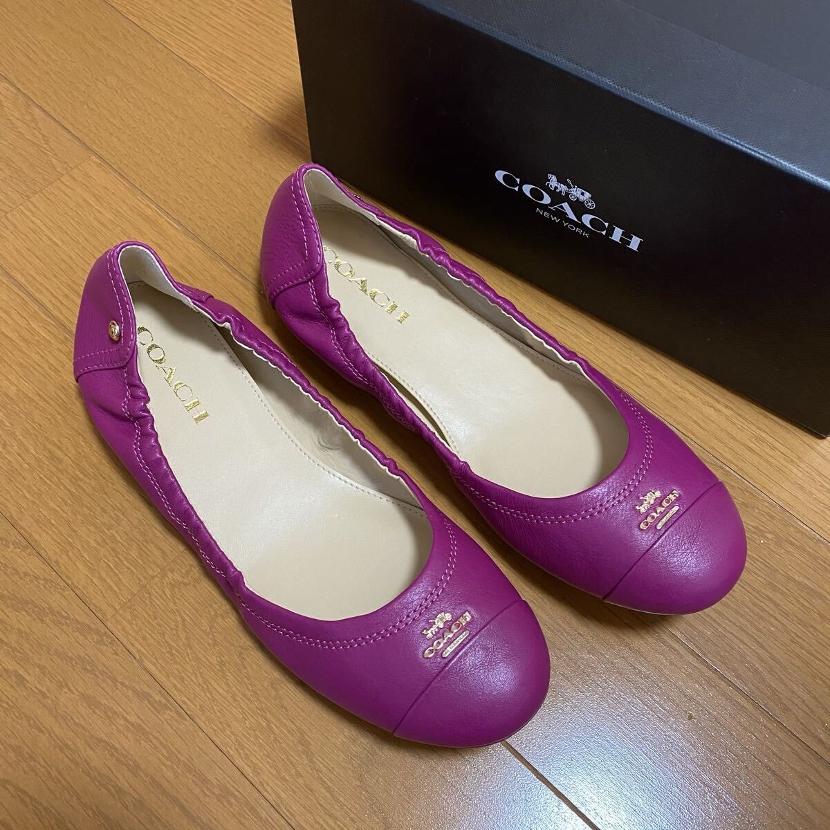 A+ (新品・未使用(ワケあり))】コーチ COACH シューズ 靴 バレエ