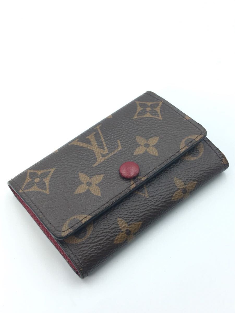 ルイヴィトン　モノグラム　ミュルティクレ　6連　キーケース