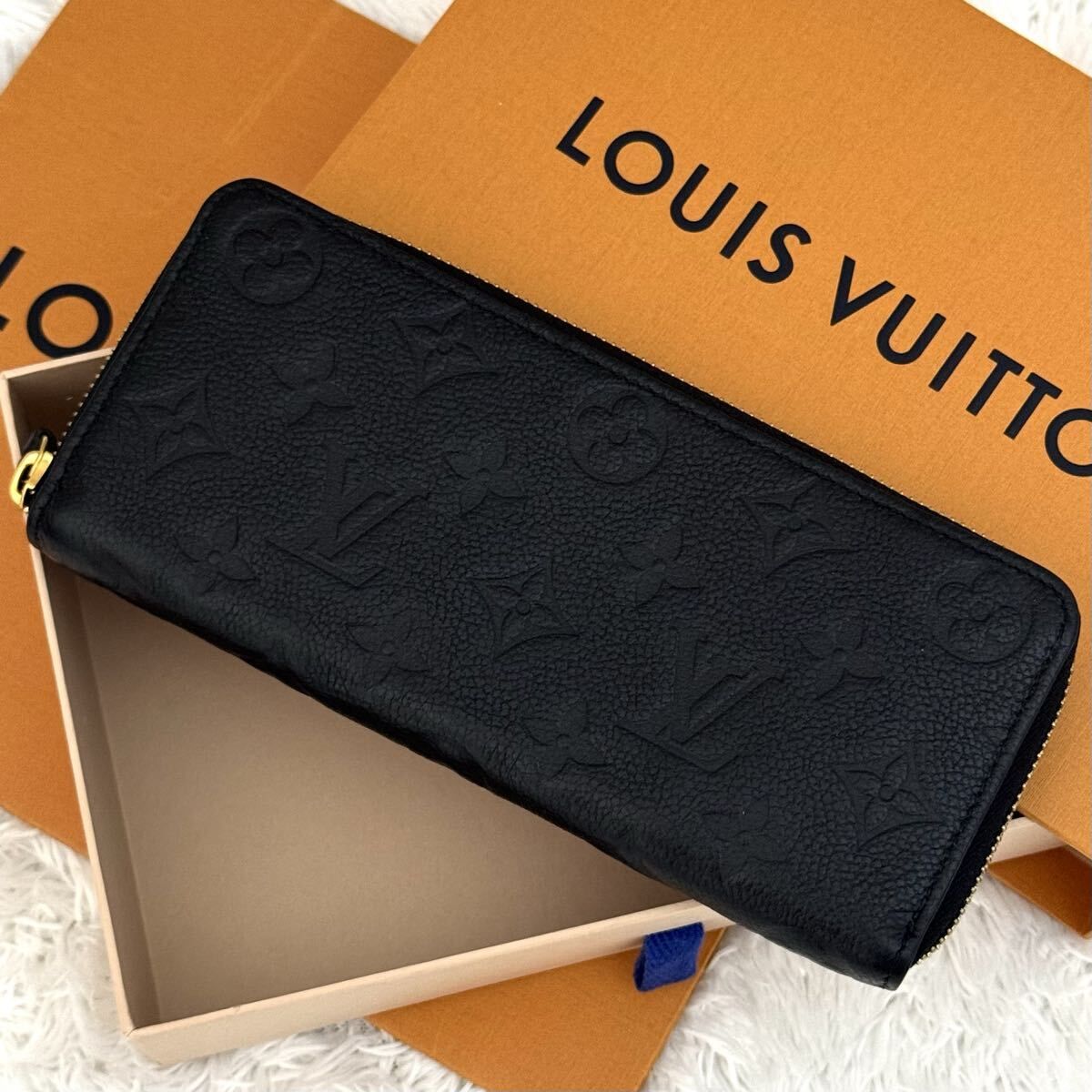☆極美品☆RFID内蔵 ルイヴィトン ポルトフォイユ ラウンドファスナー 長財布 LOUIS VUITTON ラウンドファスナー