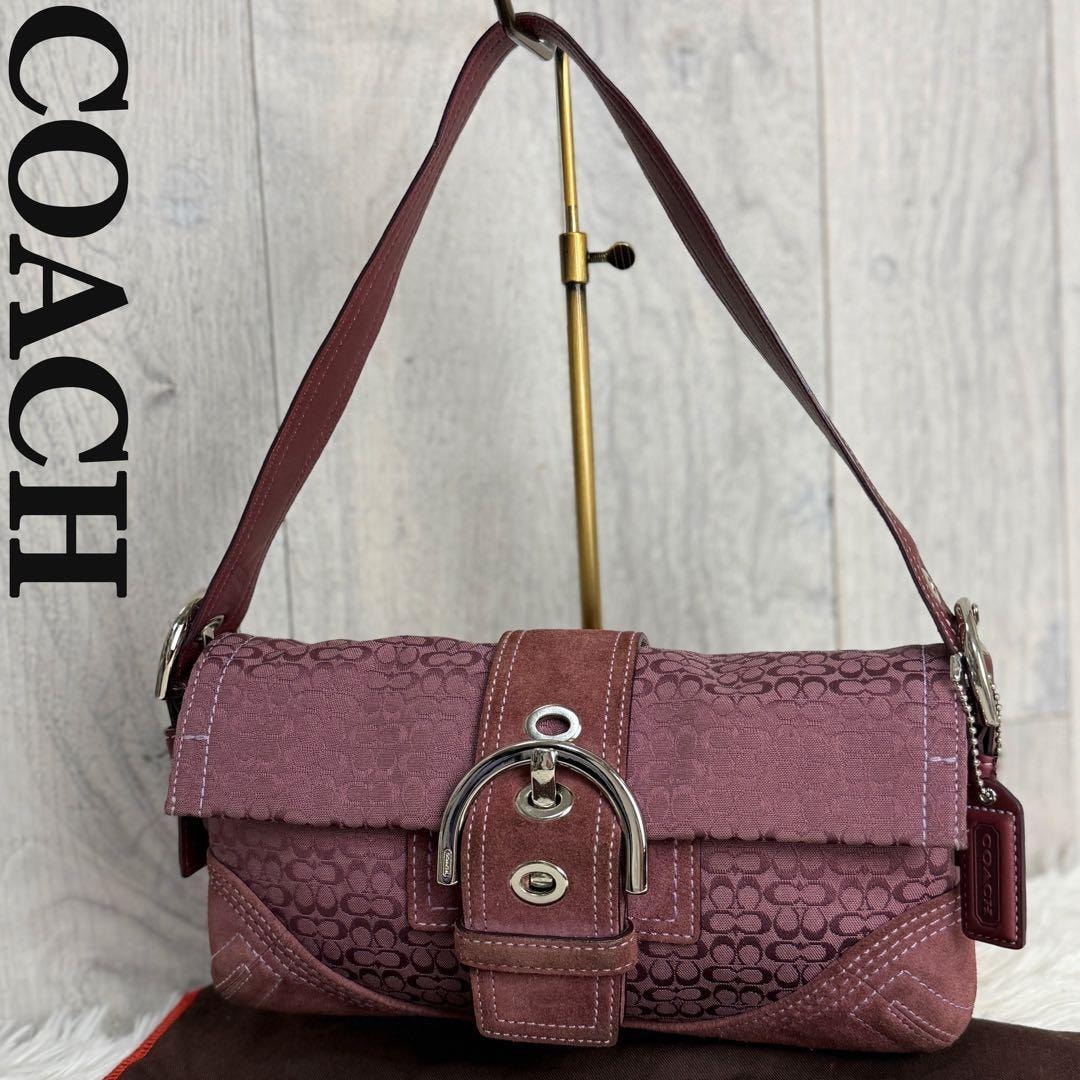 B (目立った傷や汚れなし)】VINTAGE COACH SOHO ヴィンテージ コーチ