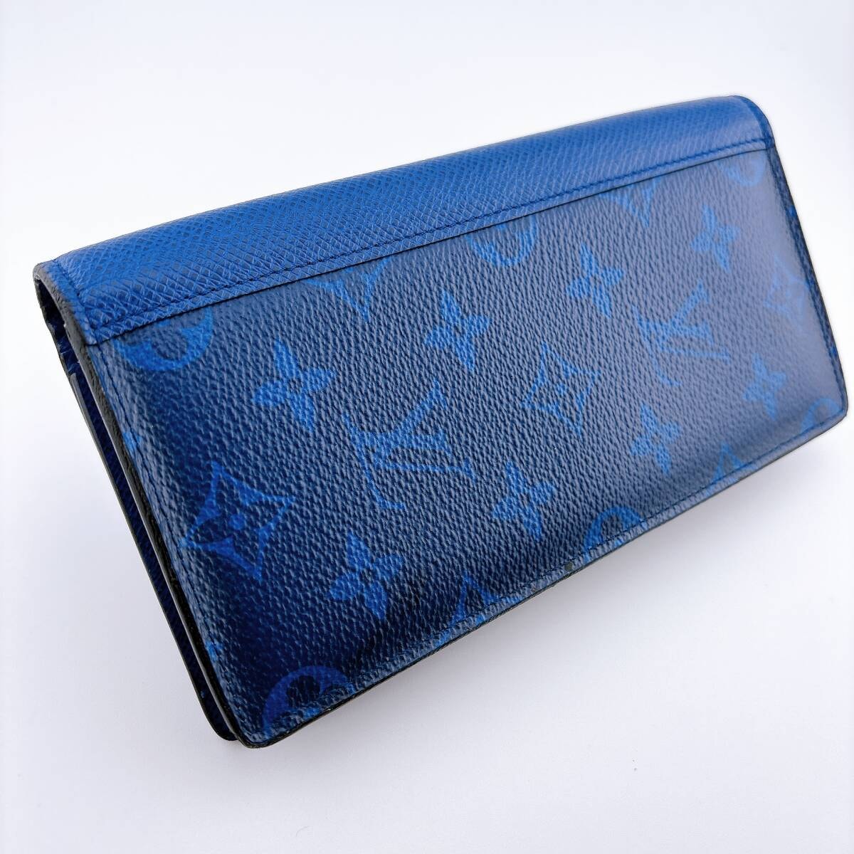 ルイヴィトン タイガラマ ポルトフォイユ ブラザ コバルトブルー M30297