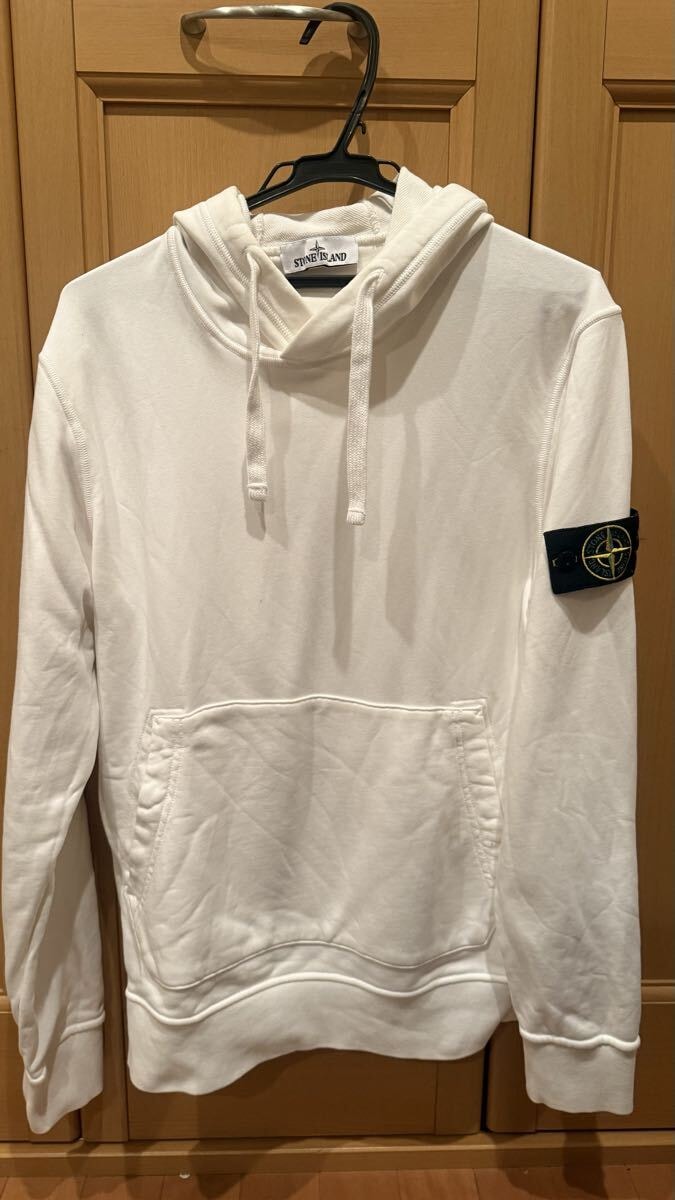 ストーンアイランド STONE ISLAND パーカー ホワイト