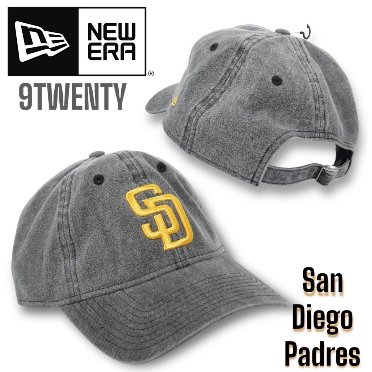 ◆日本未発売◆New Era 9FORTY San Diego Padres Rugged 9TWENTY Cap /サンディエゴ　パドレス　ダルビッシュ有　タティスJr. キャップ