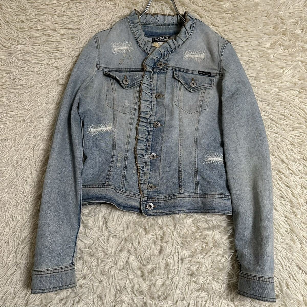 B (目立った傷や汚れなし)】【DOLCE&GABBANA】 ドルガバ D&G デニム