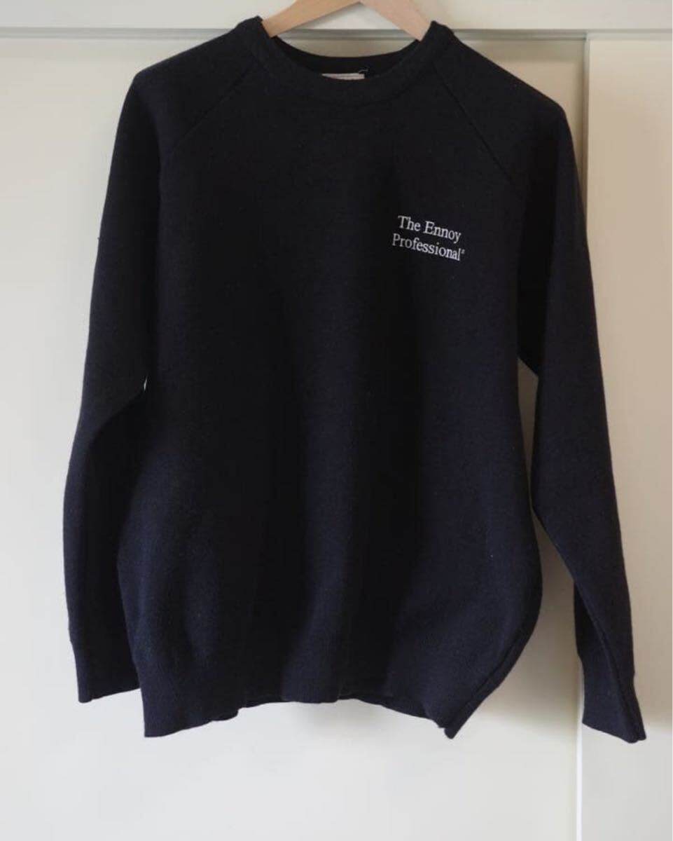 22AW ennoy CharlesKirk スウェット　Lサイズ スウェット ENNOY