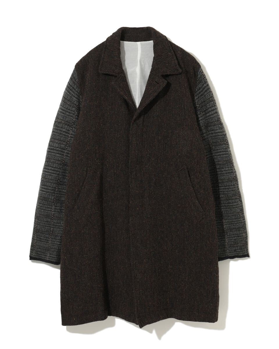 undercover アンダーカバー 2025AW ウールステンカラーコート ハリスツイード UNDERCOVER