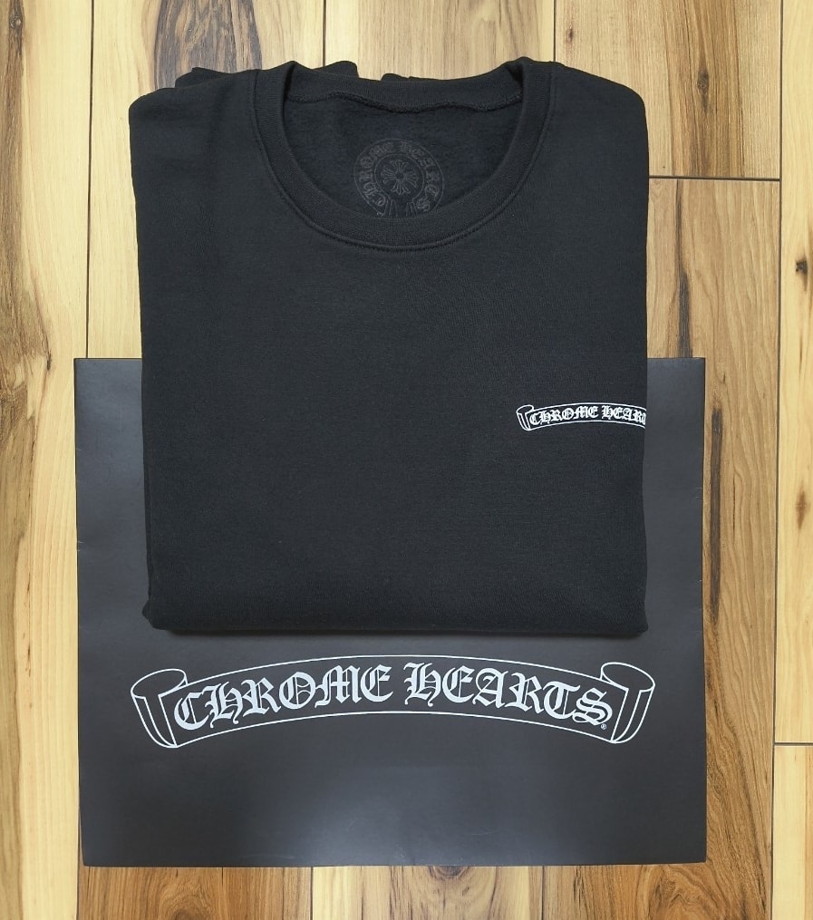 新品 CHROMEHEARTS　DAGGER EYE CHART SWTSHRT