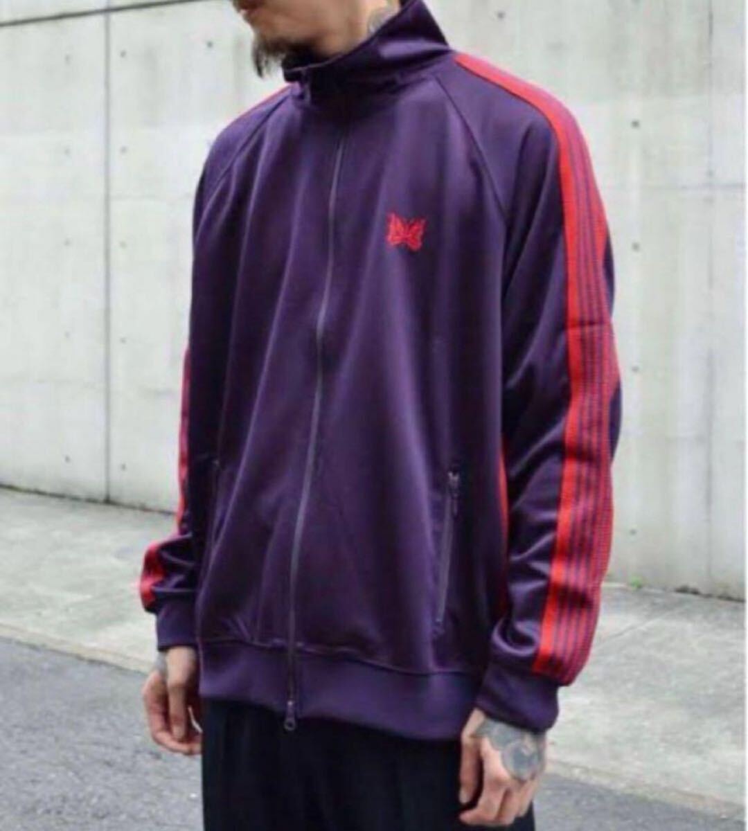 needles 22aw トラックジャケット　パープル　永野芽郁着用　L
