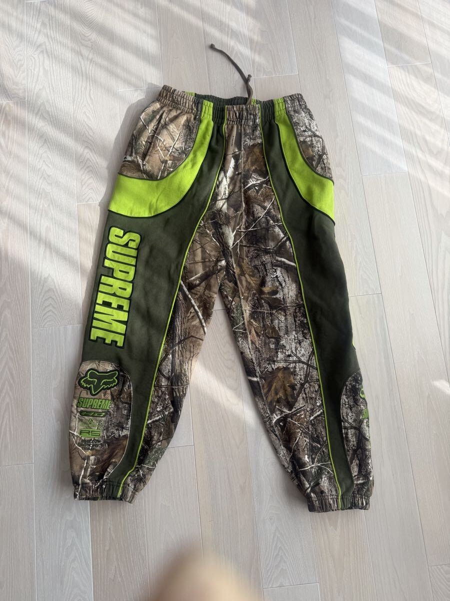 Supreme/Fox Racing Sweatpant S リアルツリー　　 カーゴパンツ リアルツリー ボトムス