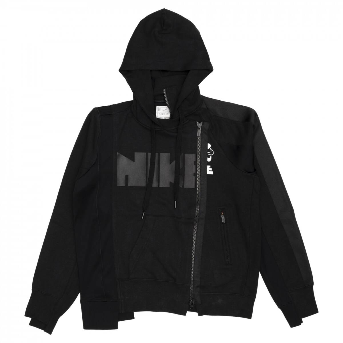 Nike sacai ナイキサカイ　ダブルジップフーディー　パーカー NIKE - NIKE SACAI DOUBLE ZIP HOODIE ダブルジップ パーカーの