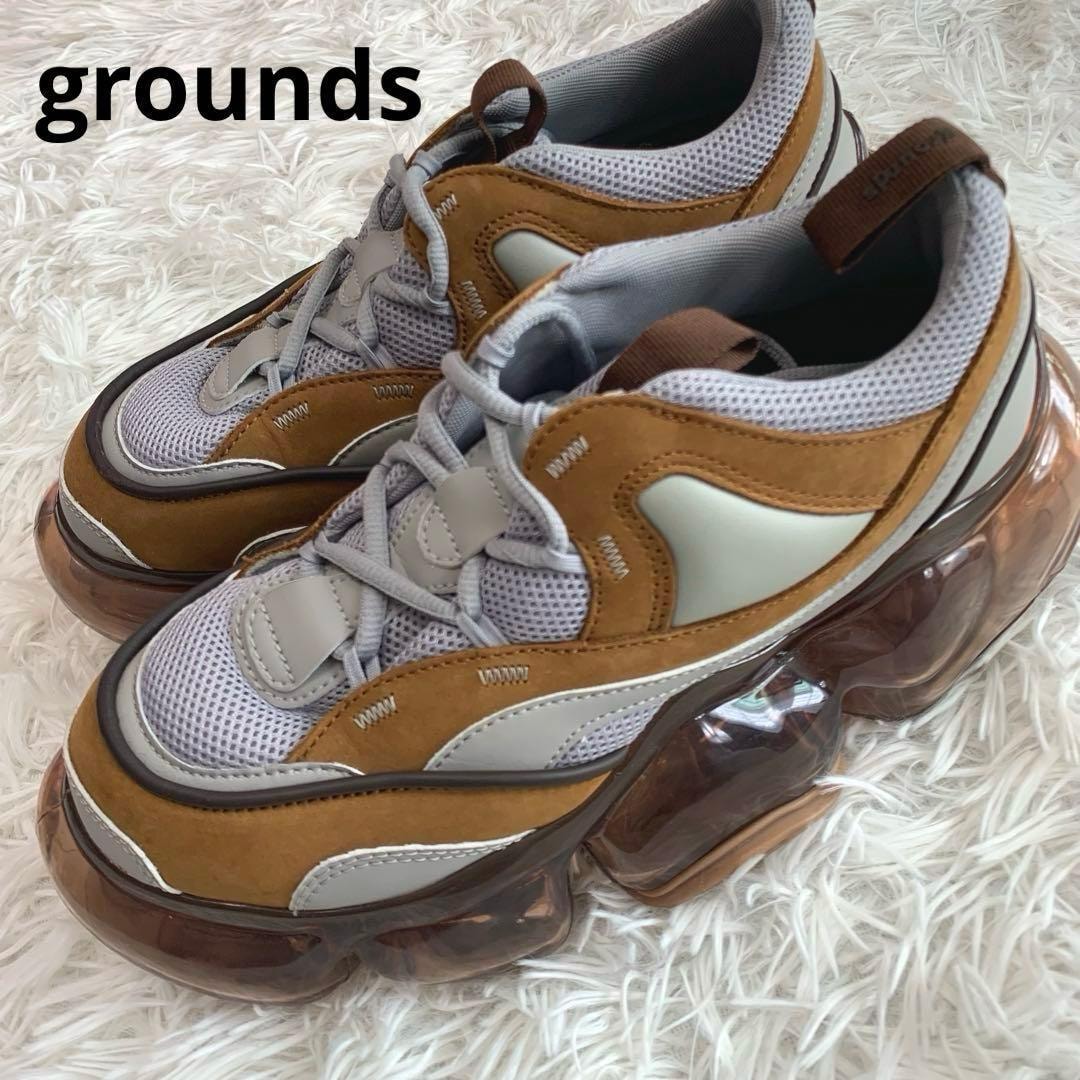 目立った傷や汚れなし】美品/27㎝◇grounds【完売品/MOOPIE JAWS