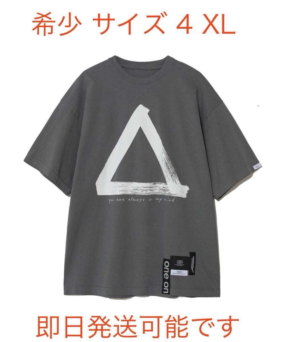 WTAPS x sacai Flock Print T-Shirt / SS / Cotton 