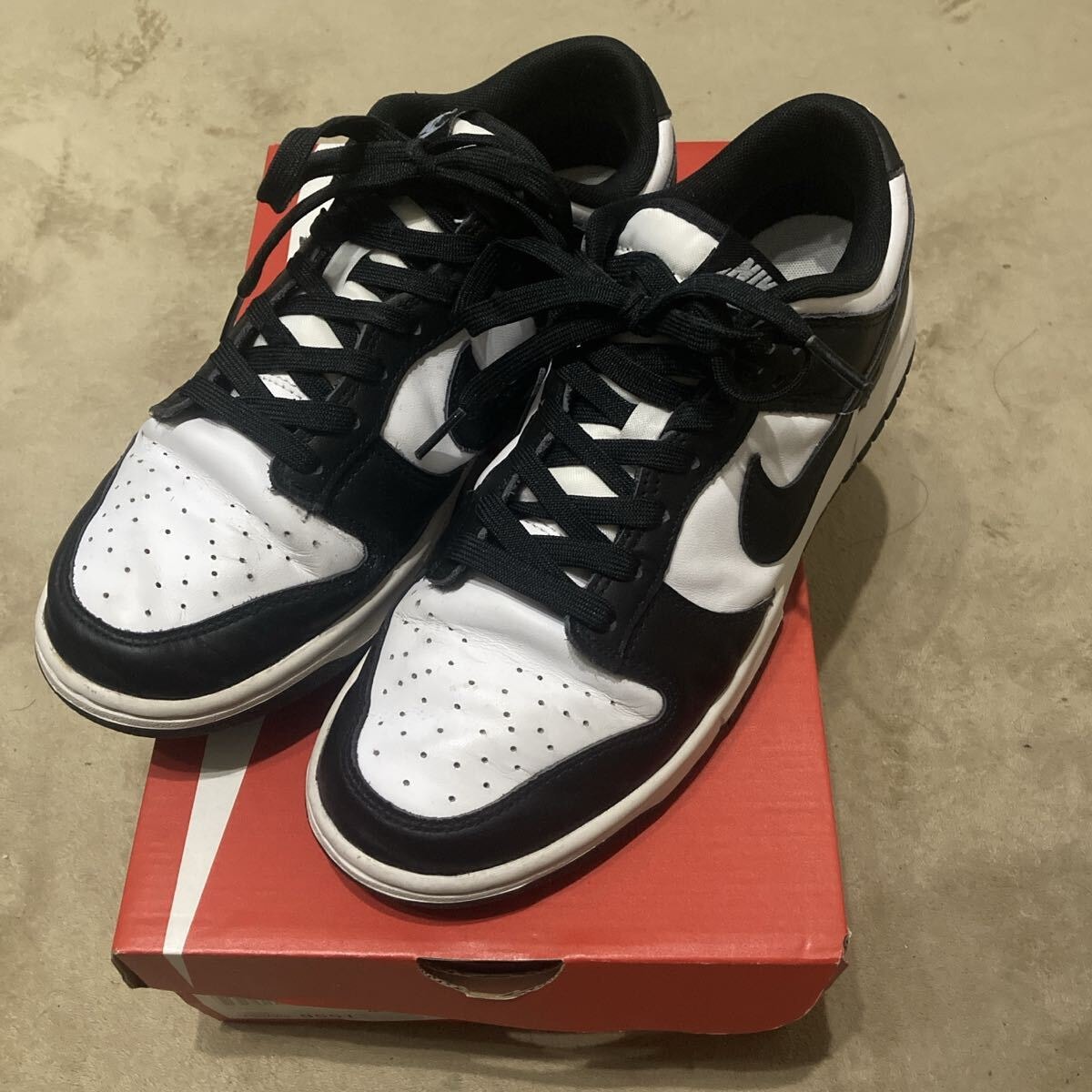 Nike Dunk Low ナイキ ダンクロー ブラックホワイト パンダ26.5