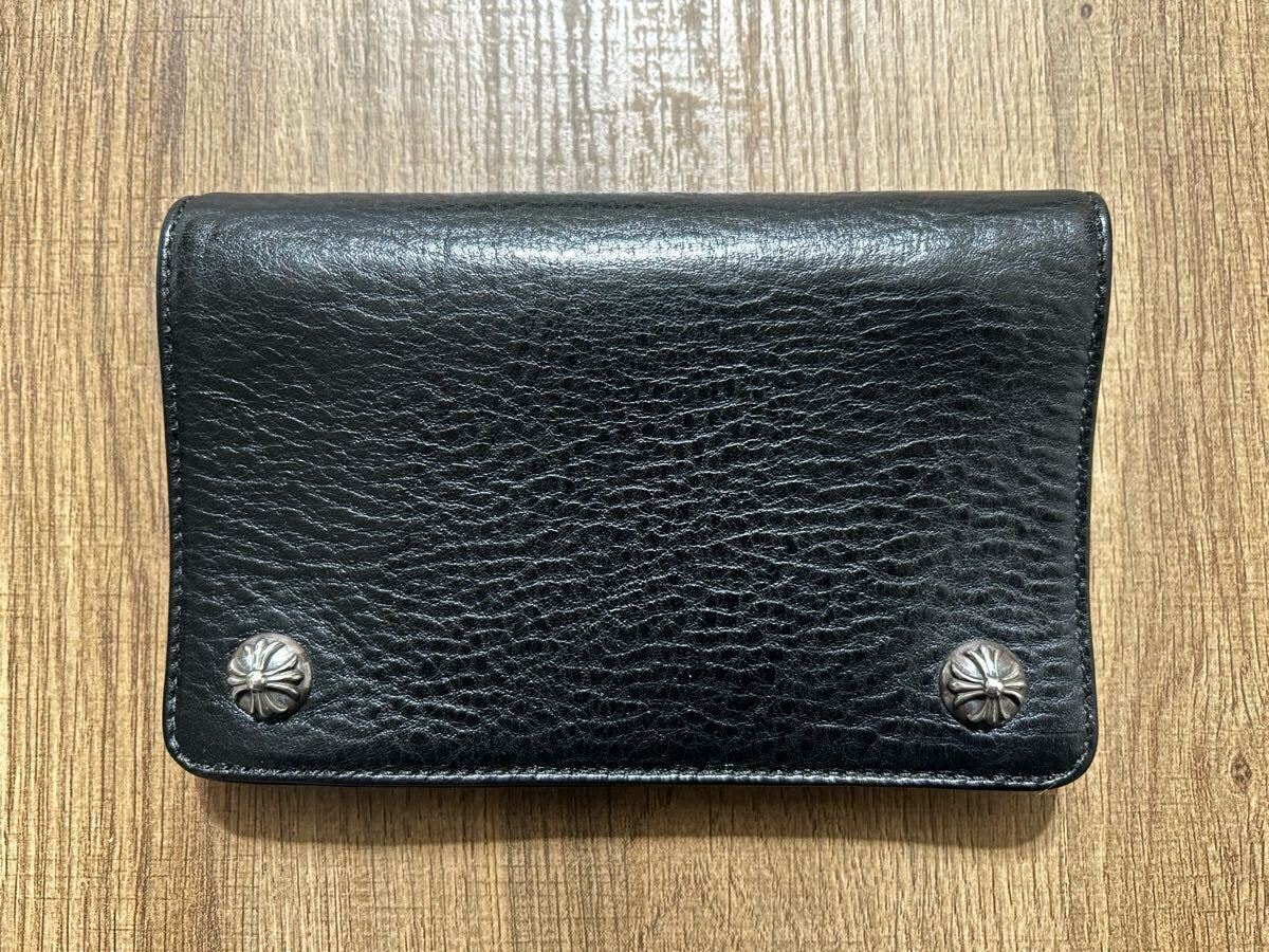 【 超美品 】★CHROME HEARTS ★ ☆2zip ウォレット☆ 『 インボイス原本 』