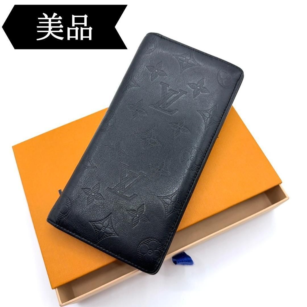 ◇ルイヴィトン◇モノグラムシャドウ/ポルトフォイユ/ブラザ/長財布/M62900