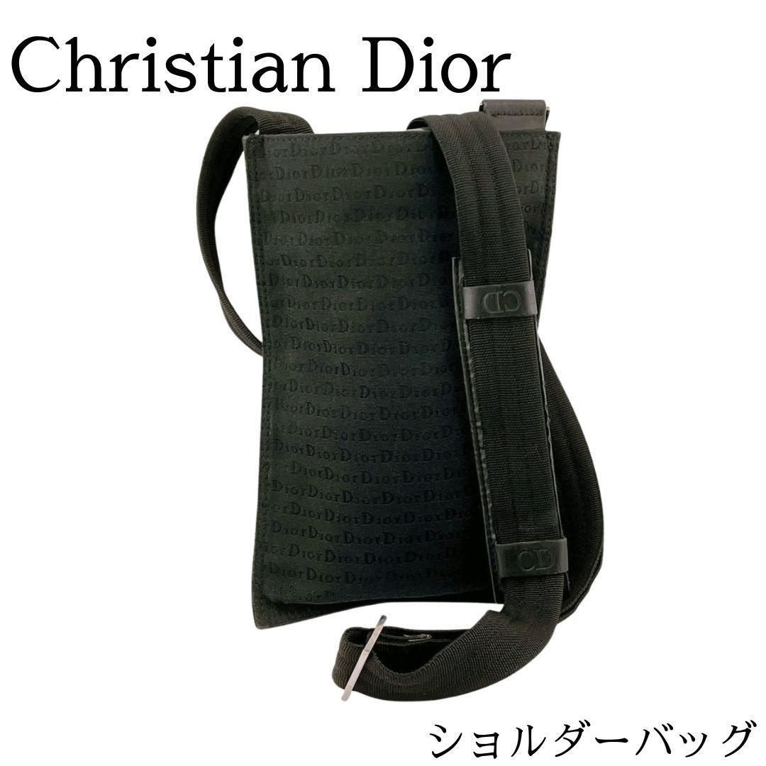 クリスチャンディオール トロッター柄 ショルダーバッグ 肩がけ ワンショルダー