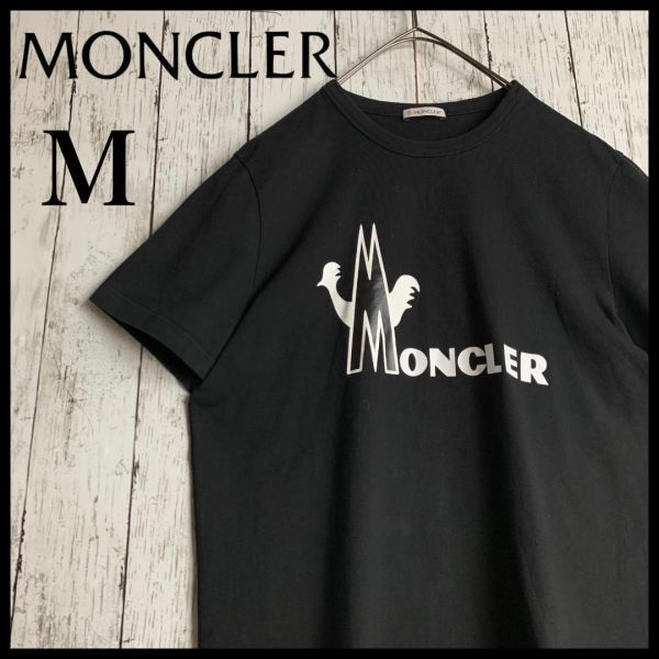 【即完売・超絶人気モデル】モンクレール☆センタービッグロゴ入りTシャツ/2645