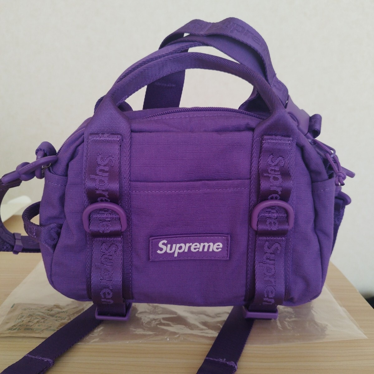 Supreme Leather Waist Bag 