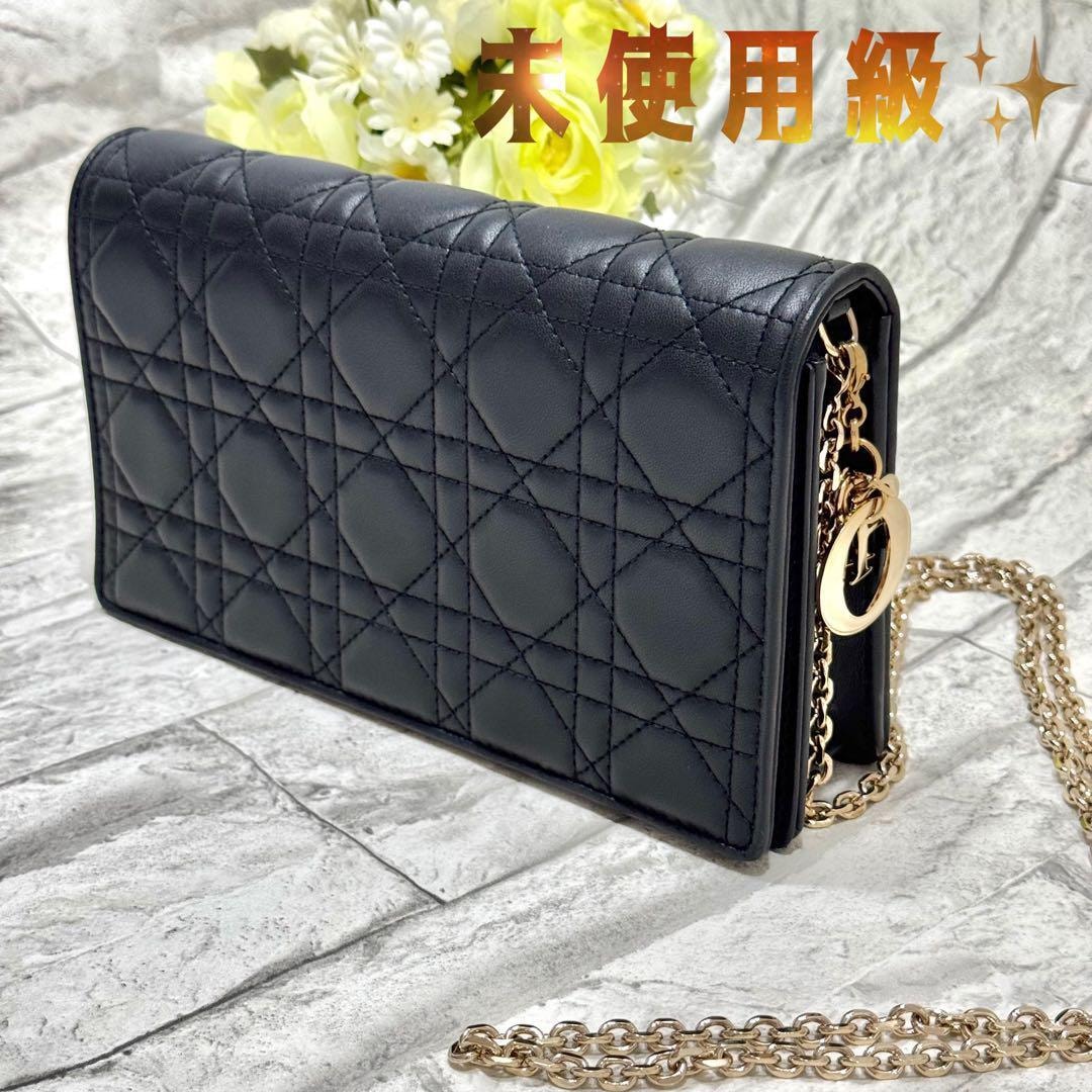 クリスチャンディオール　チェーンウォレット　カナージュ　ラム　レディディオール 楽天市場】【財布】Christian Dior クリスチャン ディオール