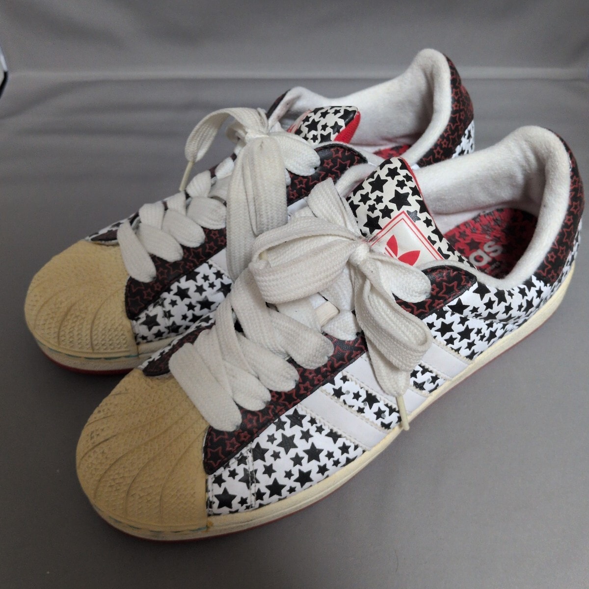 【割引】adidas アディダス★SUPERSTARⅡ スーパースターⅡ★スターデザイン★28センチ