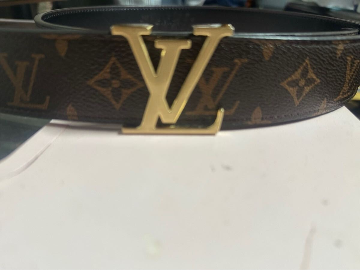 ベルト ルイヴィトン VUITTON モノグラム LOUIS LV