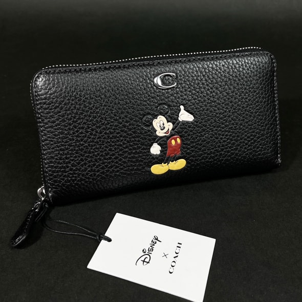 ☆COACH☆限定品 コーチ×ディズニーコラボ長財布 コーチ 長財布 ミッキーの