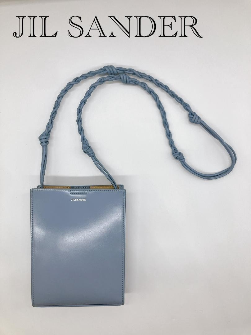 A (未使用に近い)】JIL SANDER タングル レザー クロスボディ