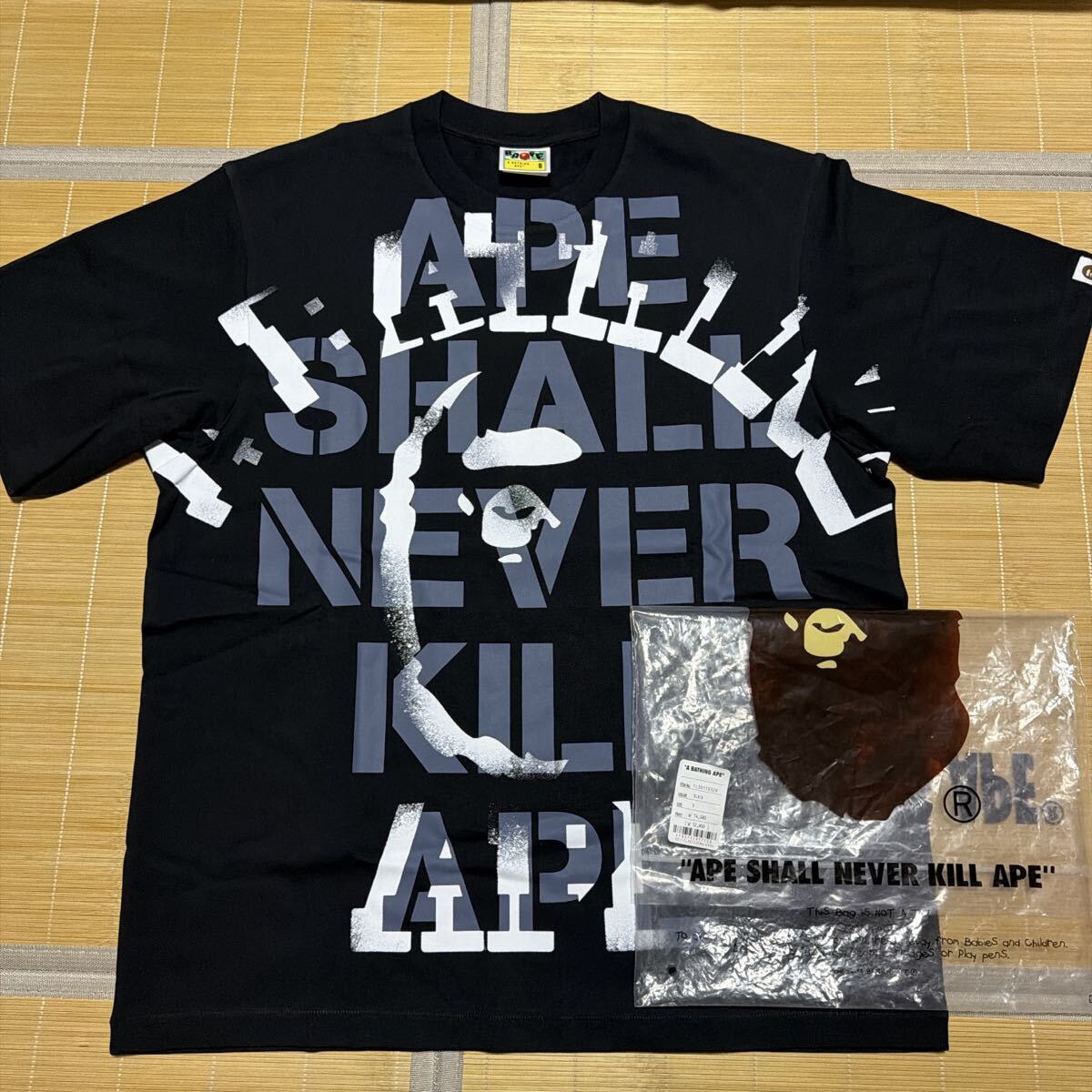 エイプ　Tシャツ　S A BATHING APE x Spotify x SYNA World by Central Cee Baby Milo