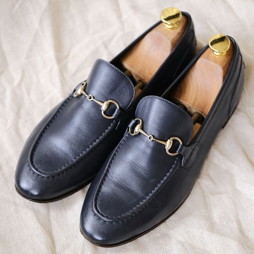 B (目立った傷や汚れなし)】GUCCI グッチホースビットローファー B (目立った傷や汚れなし)】GUCCI グッチホースビットローファー