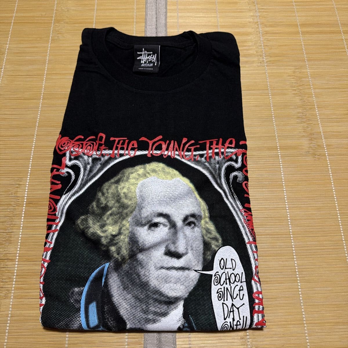 D (傷や汚れあり)】90S 紺タグ OLD USA製 ショーンフォント ロゴ