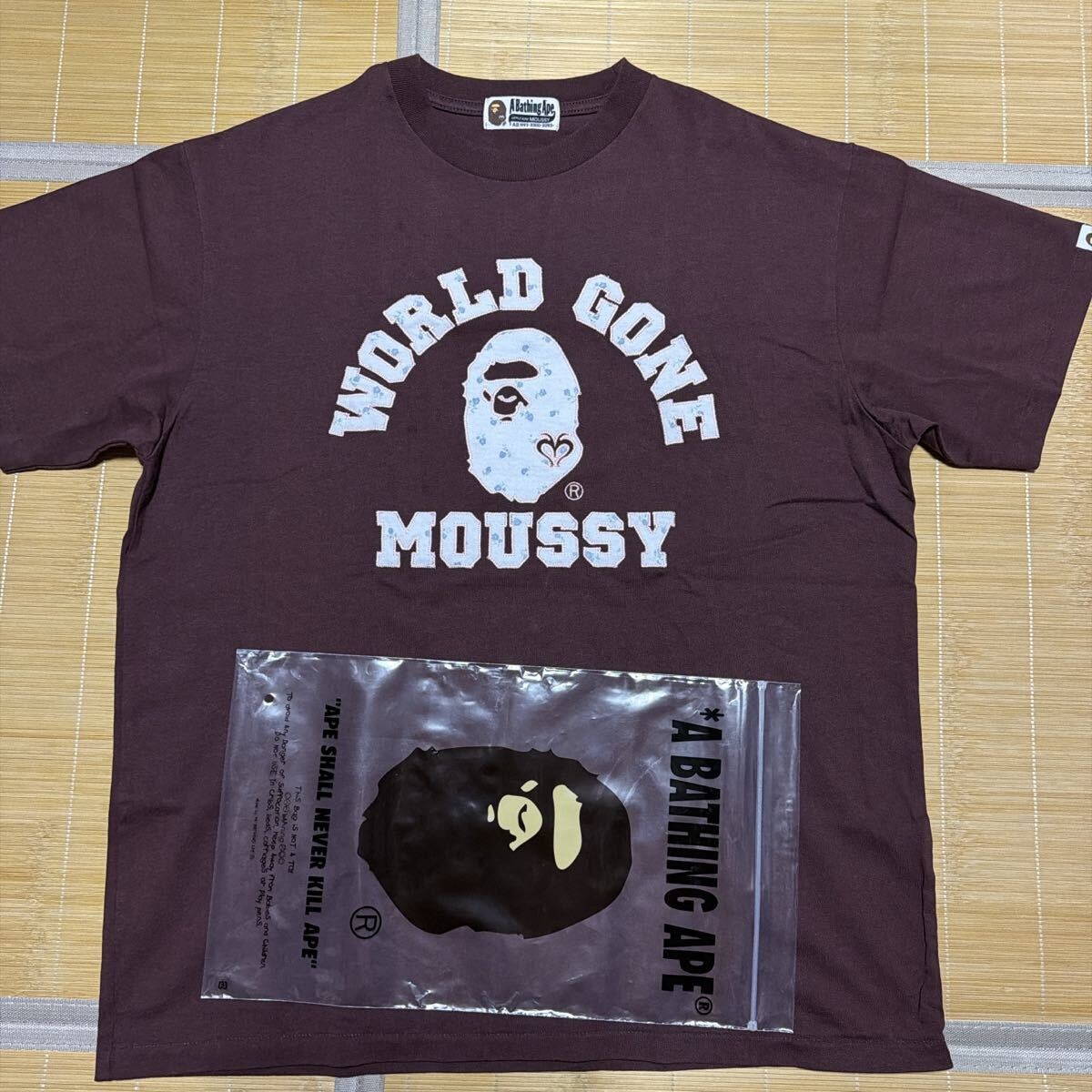 A (未使用に近い)】a bathing ape BAPE 名探偵コナン tシャツ CONAN