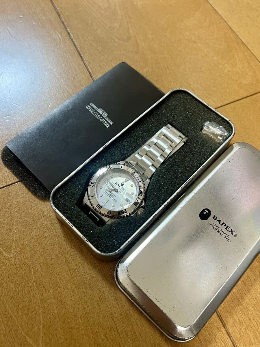 【デッドストック 新品未使用】初代モデル A BATHING APE BAPEX アベイシングエイプ NIGO レア 腕時計 エイプ ベイペックス ROLEX