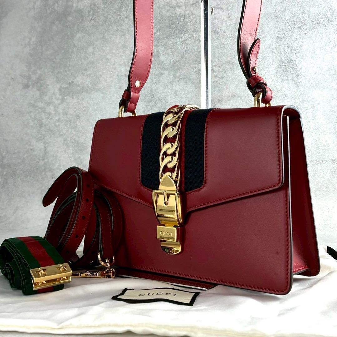 グッチ シルヴィ 421882 D7UCG ショルダーバッグ GUCCI - グッチ シルヴィ 421882 D7UCG ショルダーバッグの通販 by