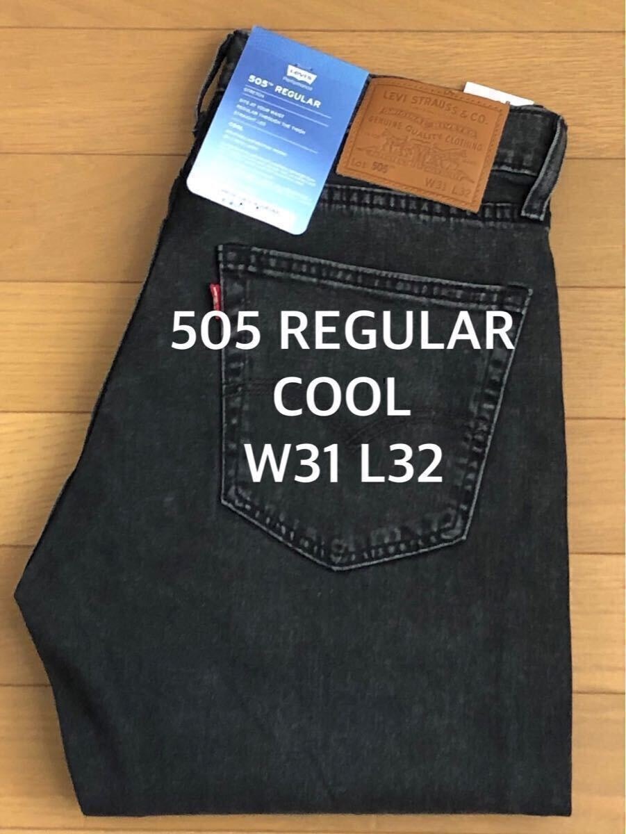 Levi's 505 REGULAR PERFORMANCE COOL NEVER TOO W31 L32