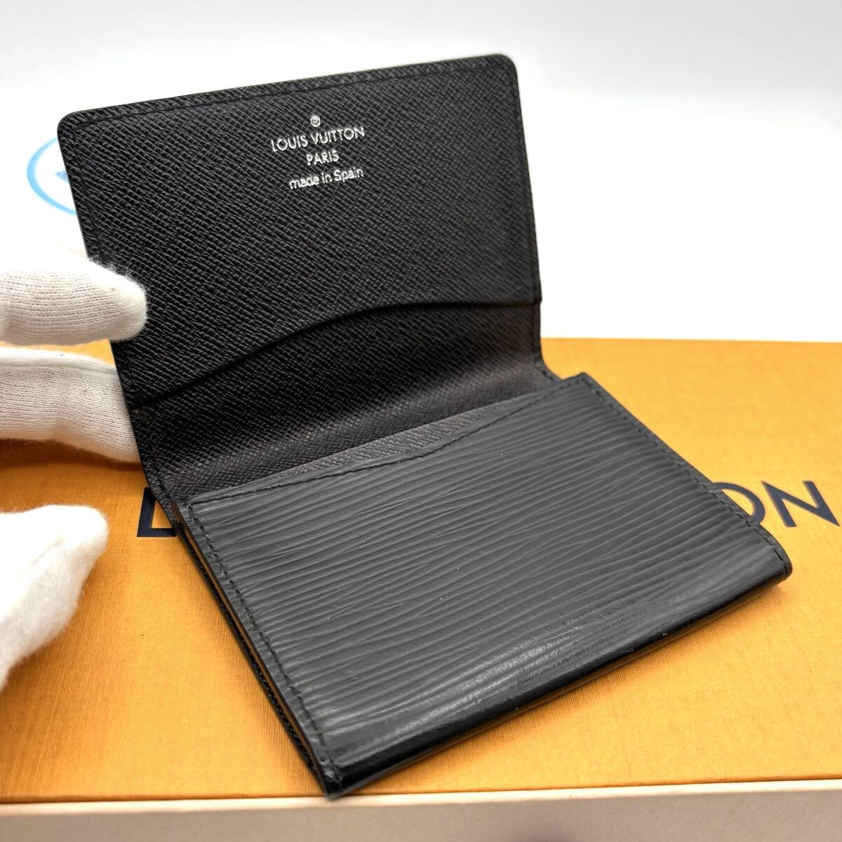 p43　ヴィジット　エピ　ルイヴィトン　ブラック　名刺入れ p43 ヴィジット エピ ルイヴィトン ブラック 名刺入れ Amazon