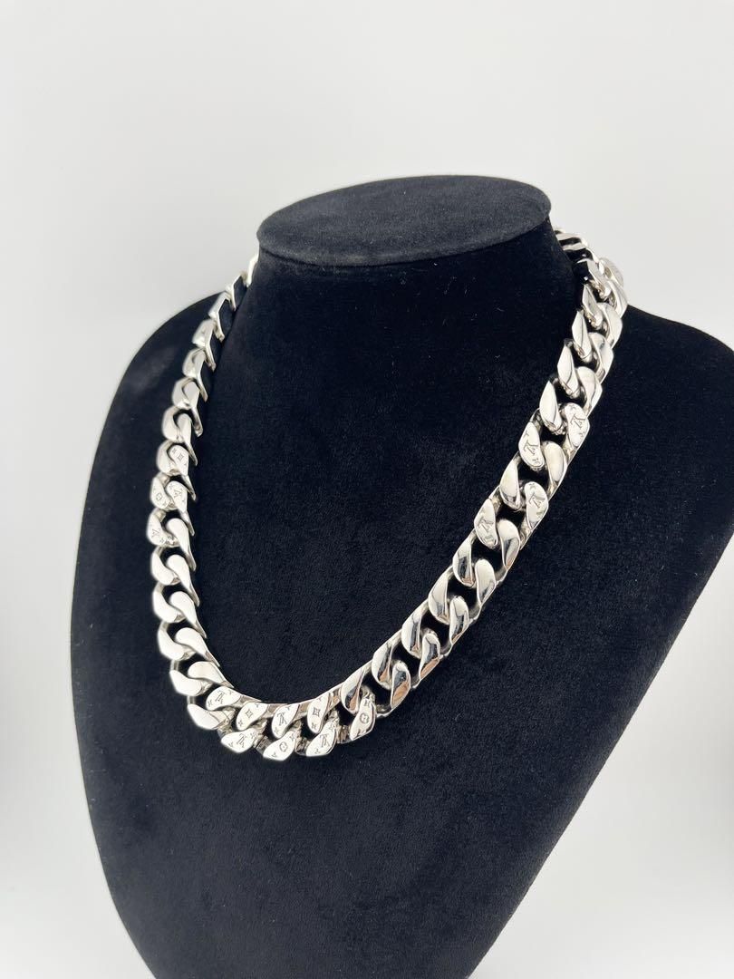 極美品 ルイヴィトン M69987 コリエ リンクス モノグラム ネックレス