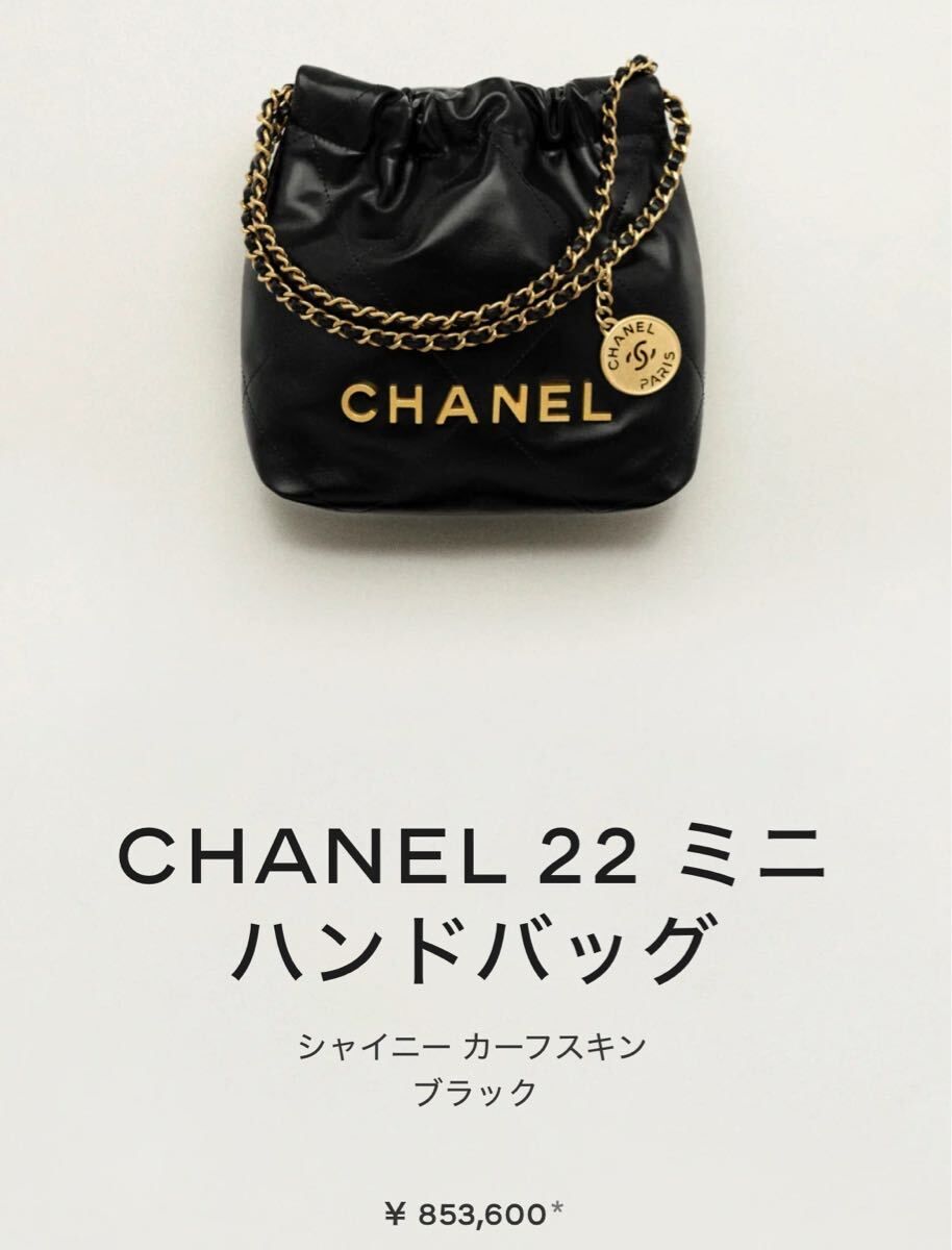 ※新品未使用未開封※　CHANEL22 ミニ　ハンドバッグ