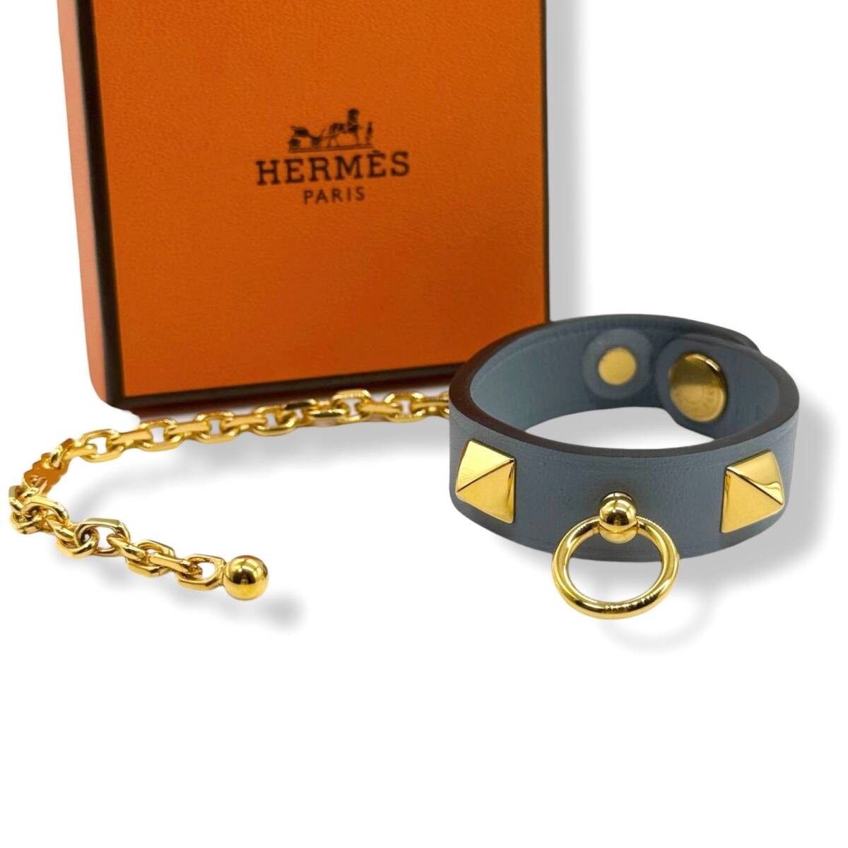 B (目立った傷や汚れなし)】箱 HERMES エルメス リヴァル グローブ